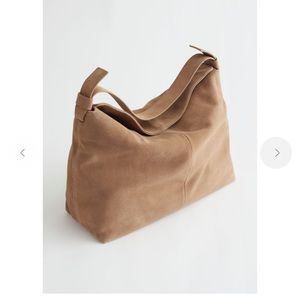 & Other Stories Suede bag